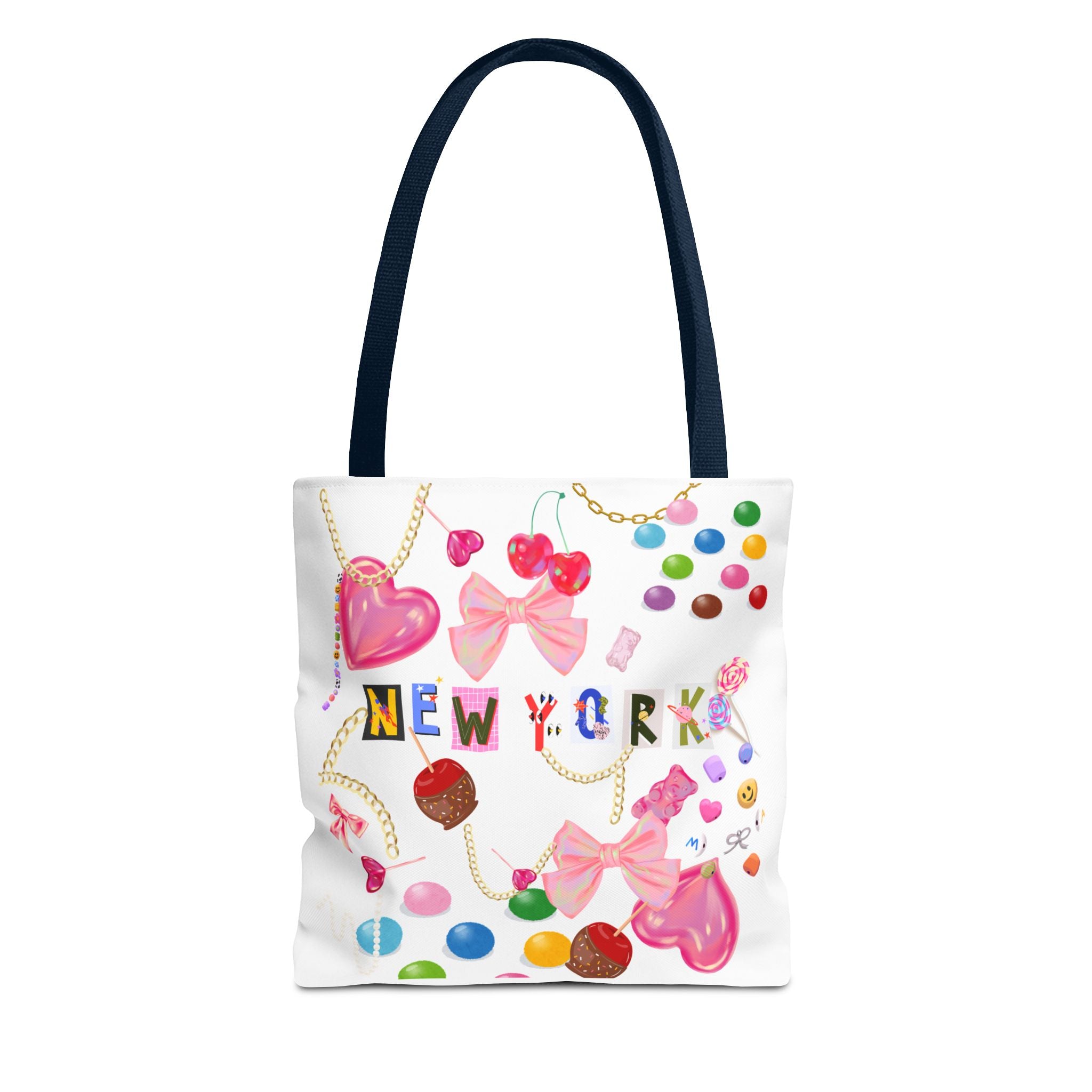 New York Candy-  Tote Bag | Stylish, Beach, Travel, Gift for Her, Unique Accessory