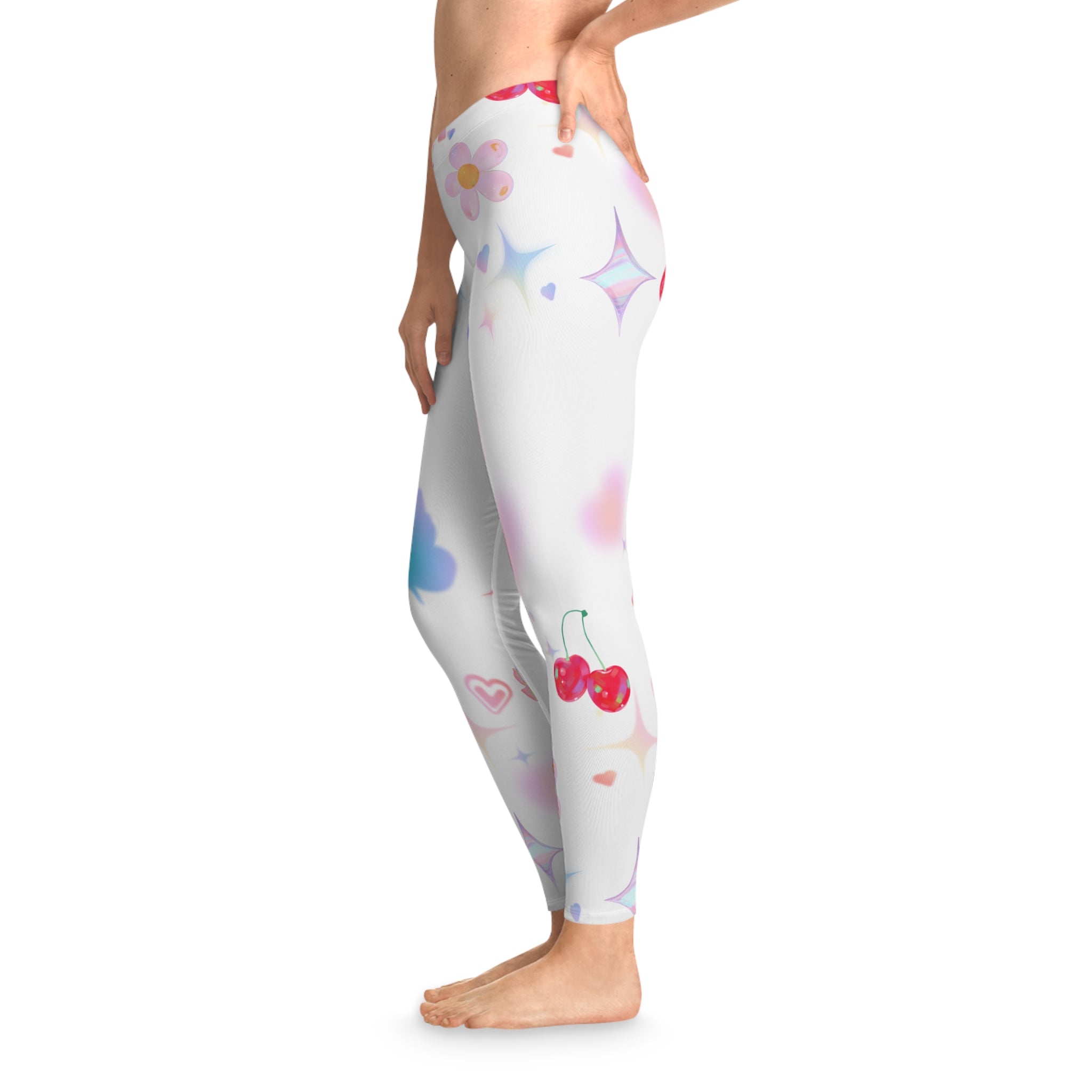Talk To Me Nice- Leggings, Women's Activewear, Cute Fashion, Comfortable Leggings, Perfect for Workouts, Gifts for Her