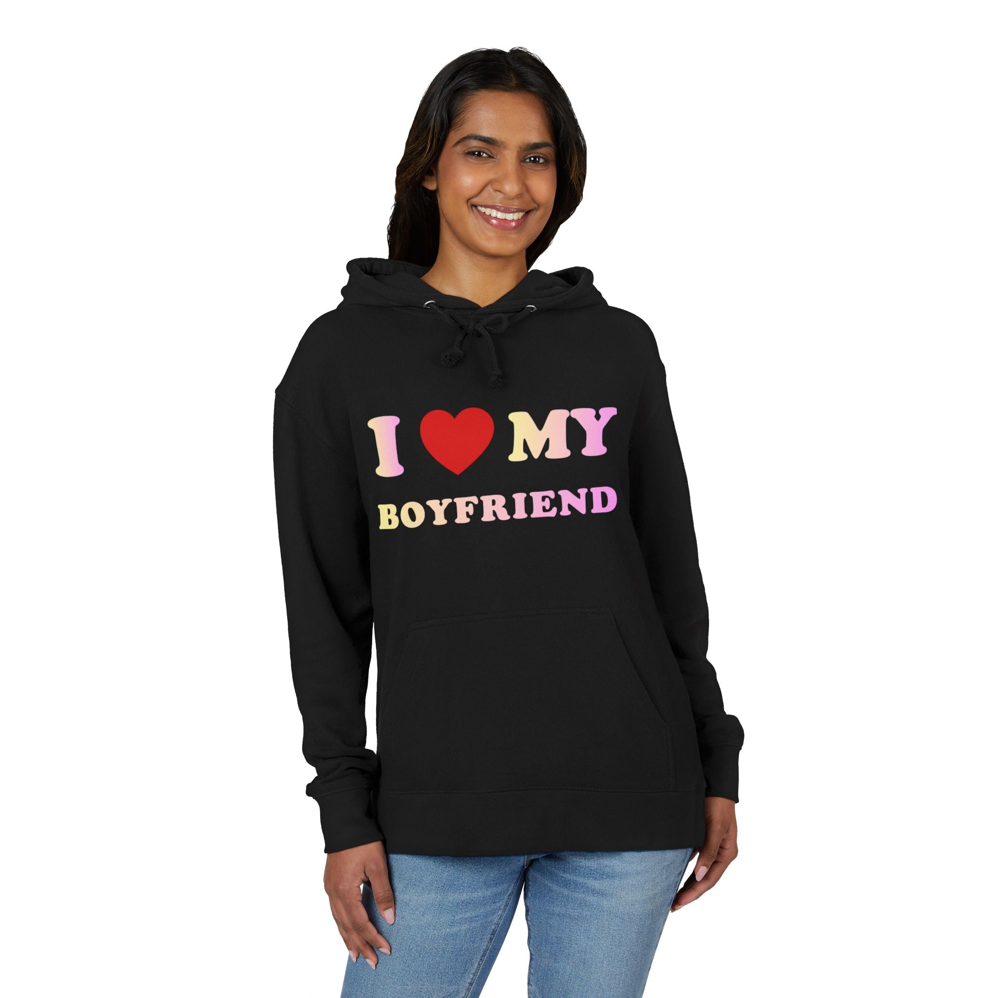 I  My Boyfriend Hoodie — Cute Romantic Pullover for Couples