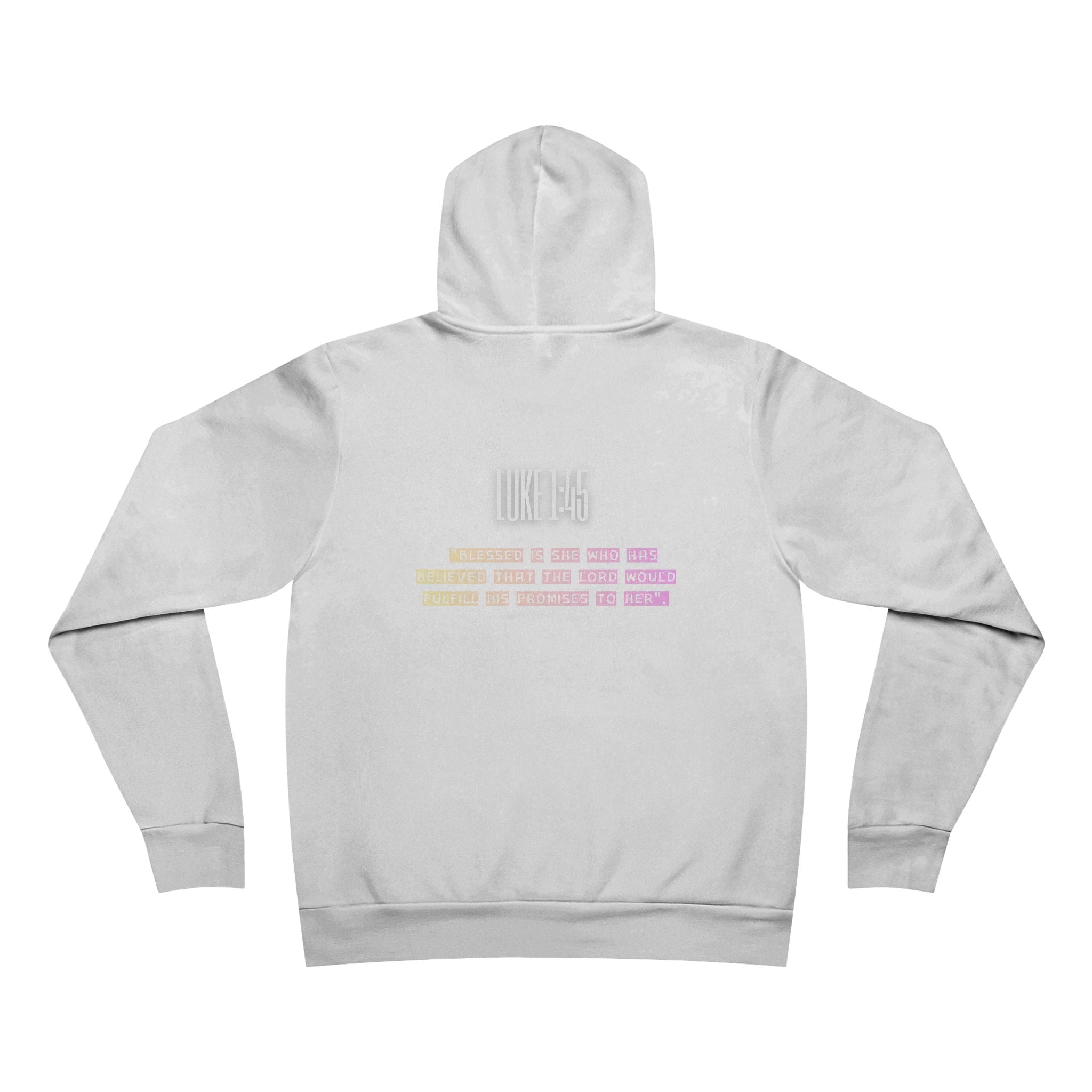God's Girl Pullover Hoodie — Pastel Logo Cozy Sweatshirt