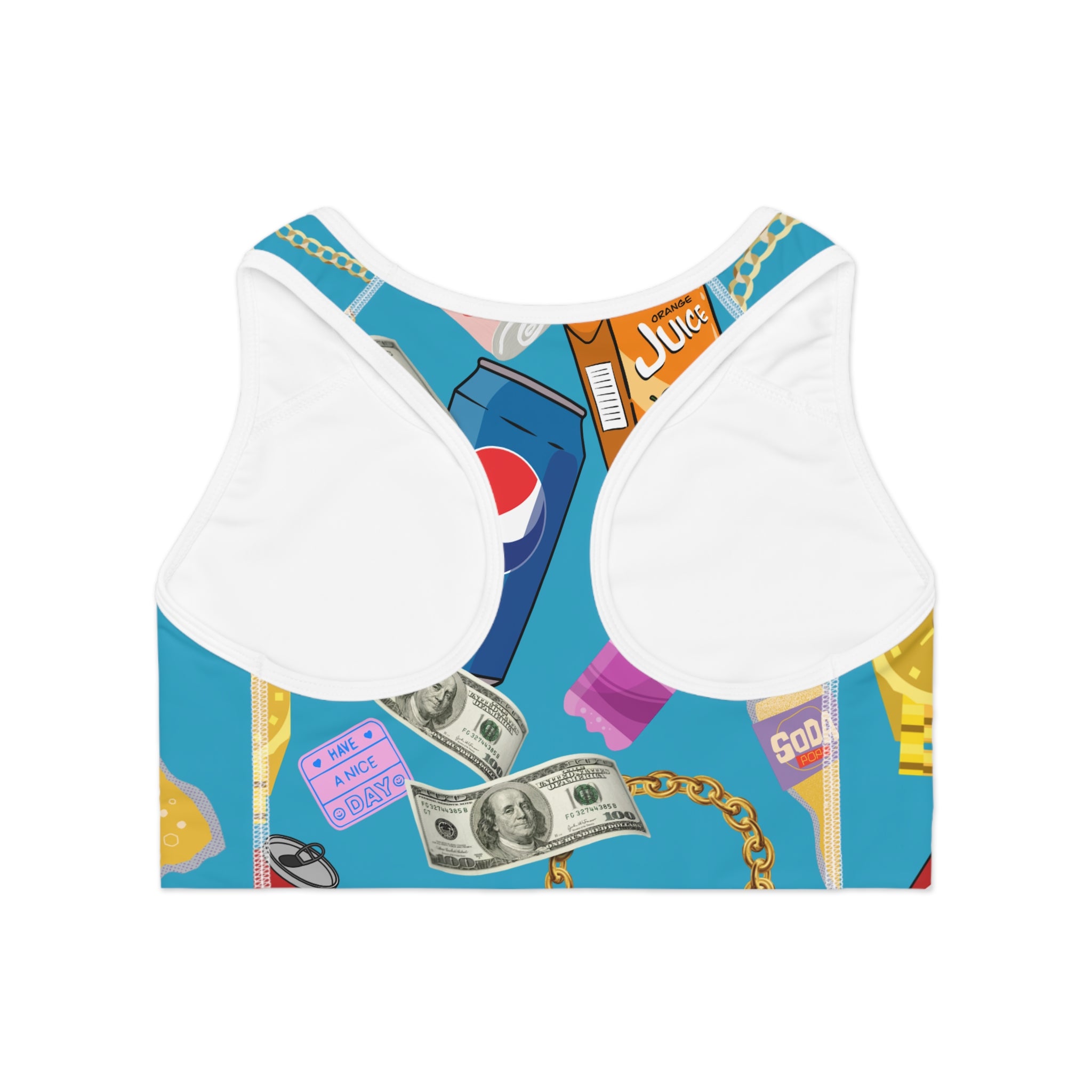 Vrsace Me- Sports Bra for Active Lifestyle, Trendy Workout Gear, Unique Athleisure, Gift for Fitness Lovers, Summer Essentials