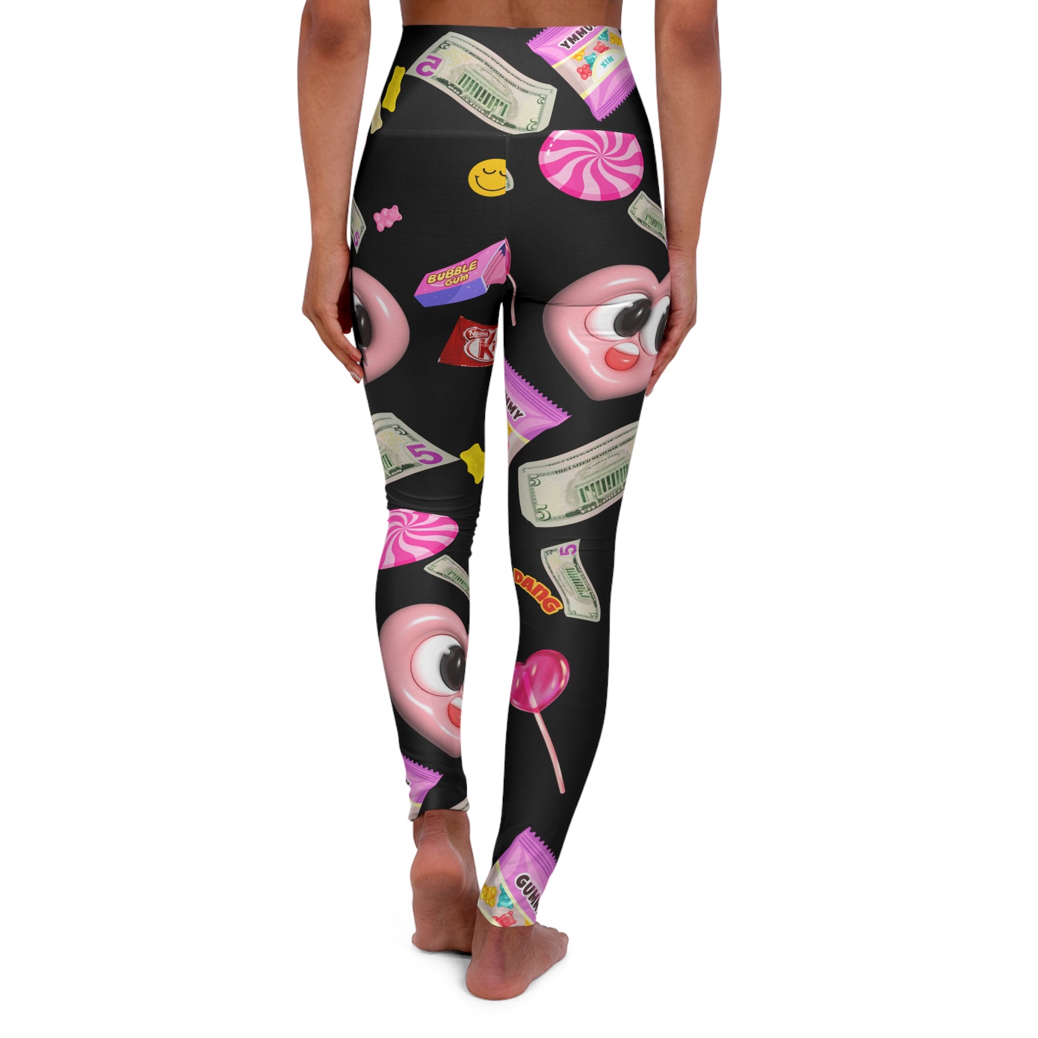 Midnight Candy- Yoga Leggings - Fun Activewear for Workout & Lounge, Perfect for Gifts, Fitness Enthusiasts, Yoga [...]