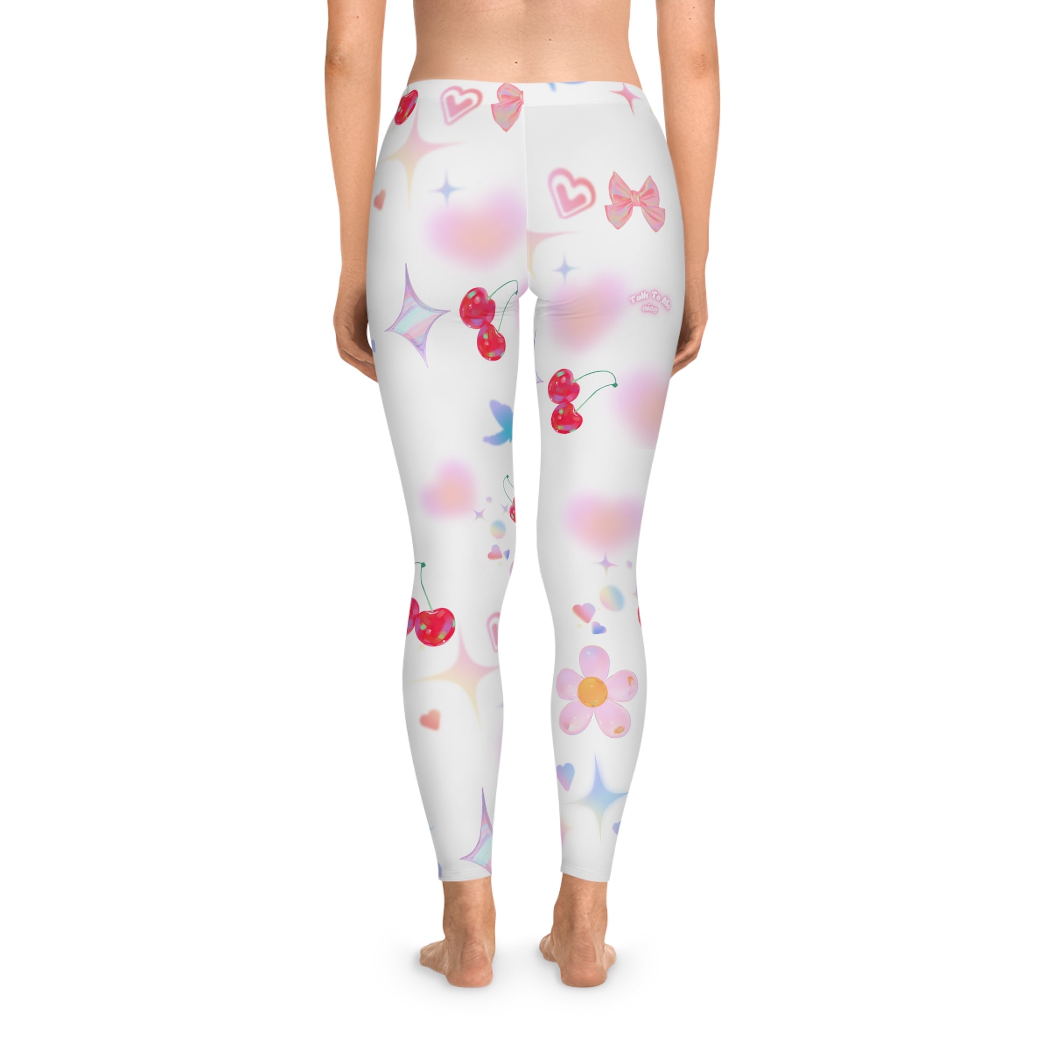 Talk To Me Nice- Leggings, Women's Activewear, Cute Fashion, Comfortable Leggings, Perfect for Workouts, Gifts for Her