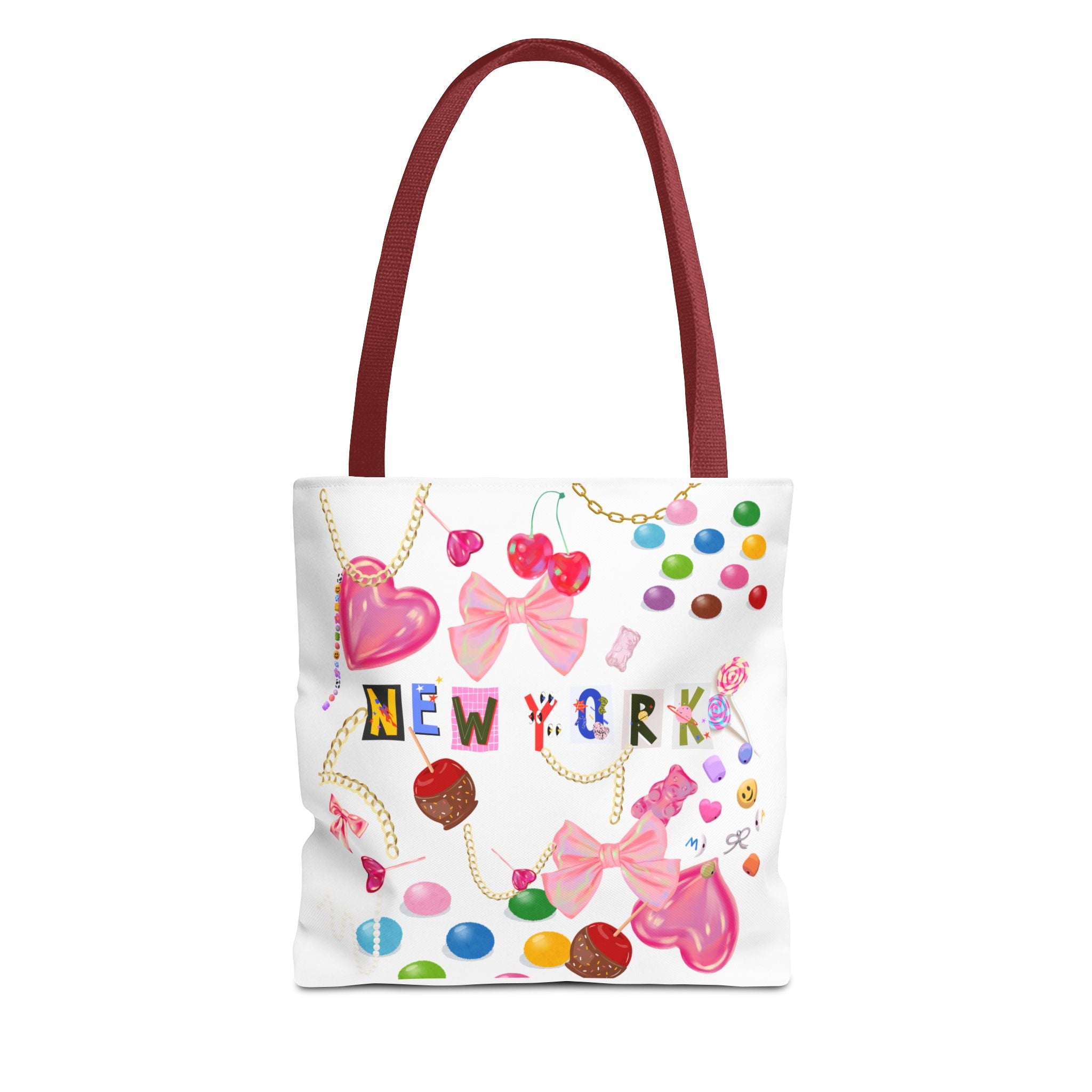 New York Candy-  Tote Bag | Stylish, Beach, Travel, Gift for Her, Unique Accessory