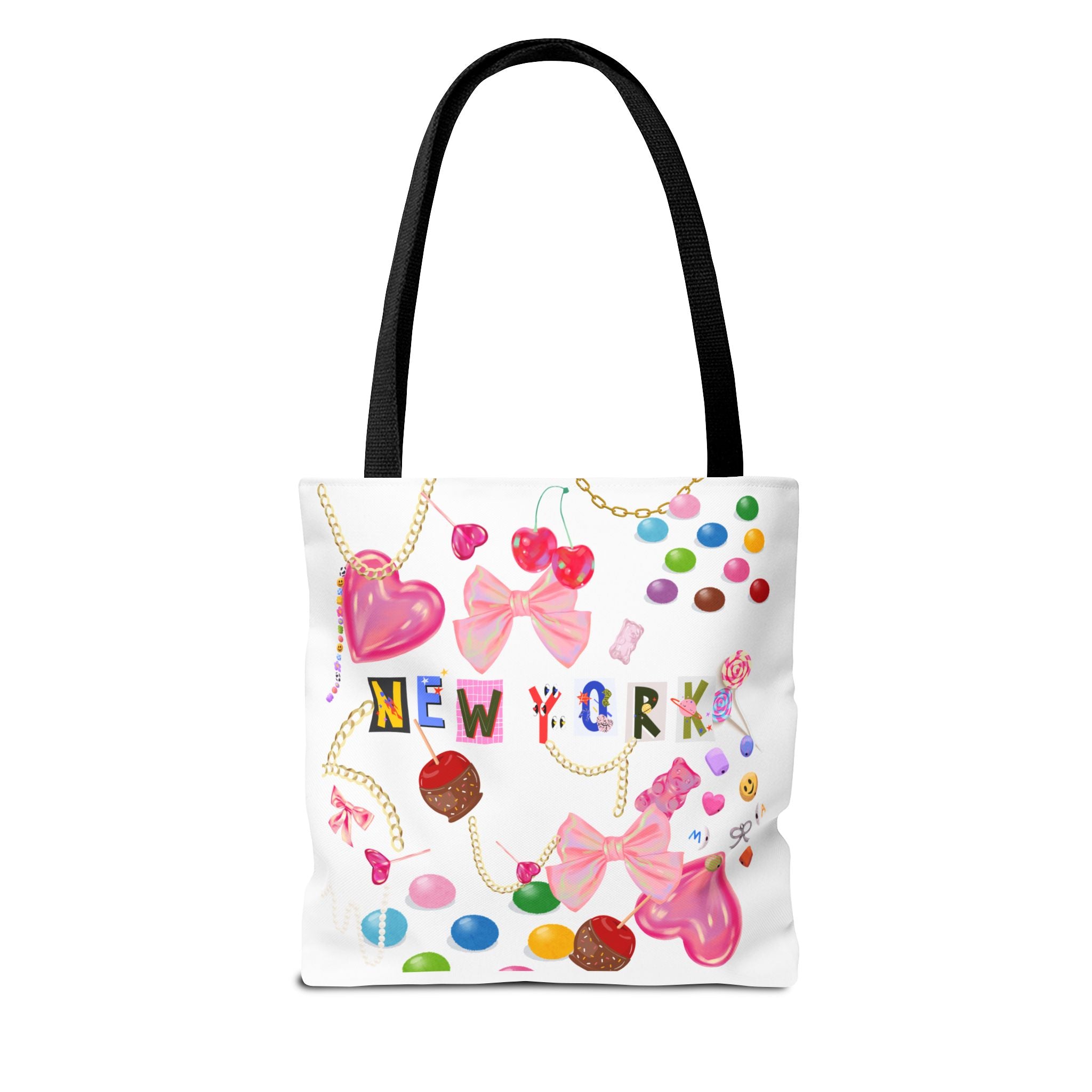 New York Candy-  Tote Bag | Stylish, Beach, Travel, Gift for Her, Unique Accessory