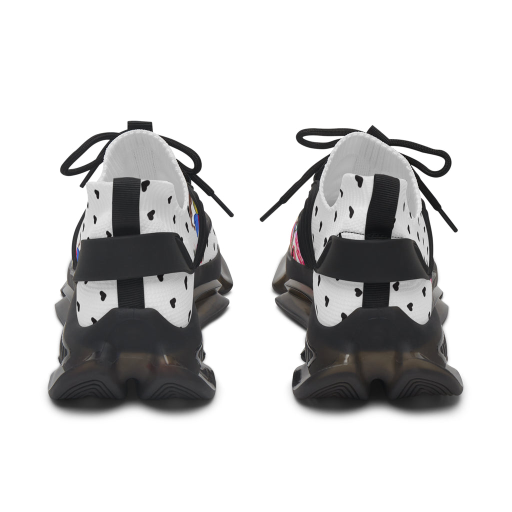 White Candy Women's Mesh Sneakers Athletic Shoes