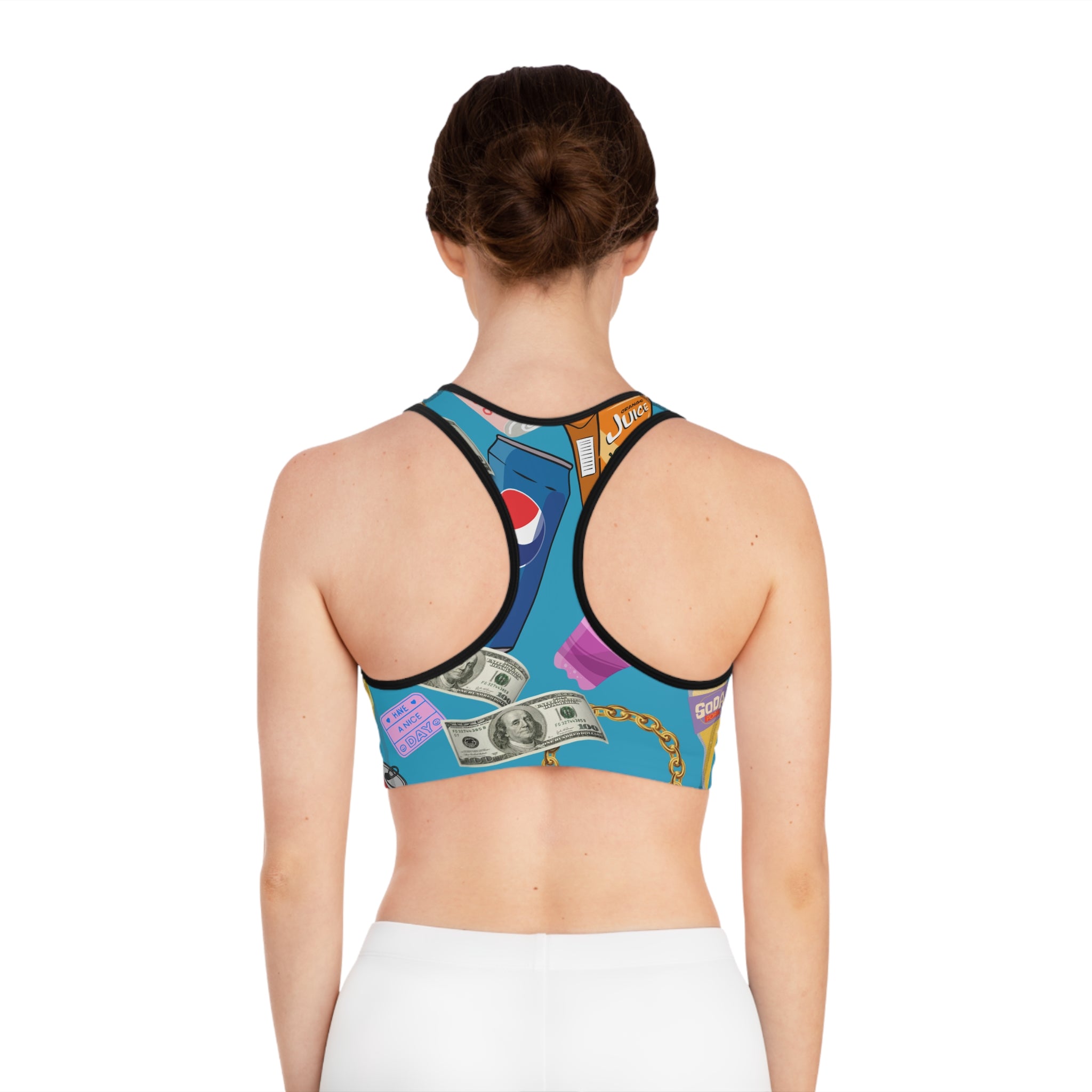 Vrsace Me- Sports Bra for Active Lifestyle, Trendy Workout Gear, Unique Athleisure, Gift for Fitness Lovers, Summer Essentials